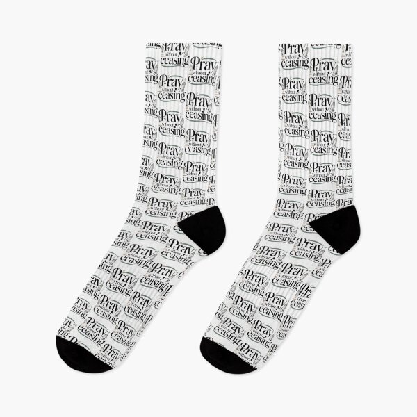 Item preview, Cute Bible Verse, Pray Without Ceasing designed and sold by graphic-genie.