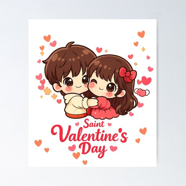 Item preview, Saint Valentine's Day: Saint Valentine’s Day – Love Illustration designed and sold by Arte Cartoon From TagTeam Group.