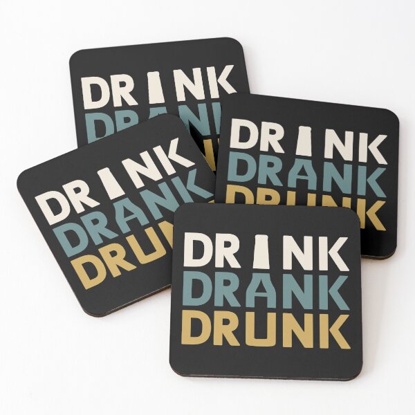 Item preview, Drink Drank Drunk Funny Drinking Humor Beer Lovers designed and sold by Eh Plus Designs.