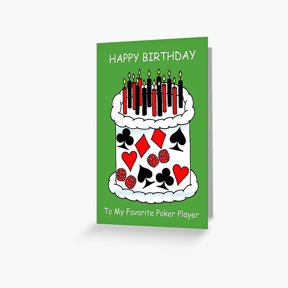 Casino themed 2-tier 13th birthday cake with card suits, p… | Flickr