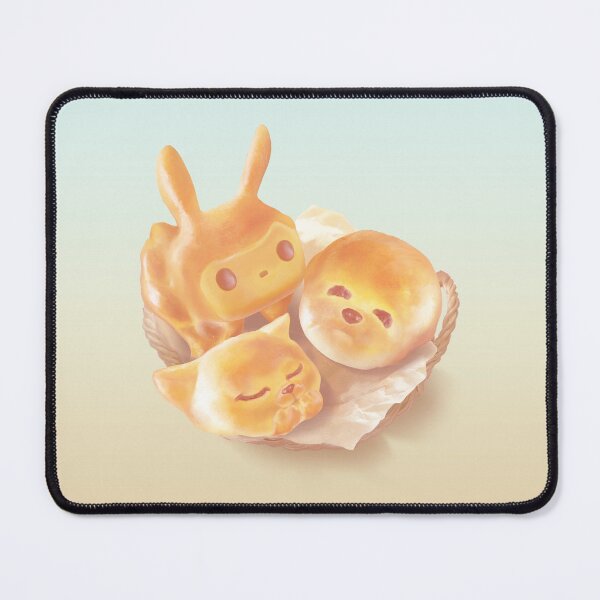 Item preview, Animal Bread Basket – Smiling Bichon, Bunny & Bear designed and sold by ZKOZKOHI.