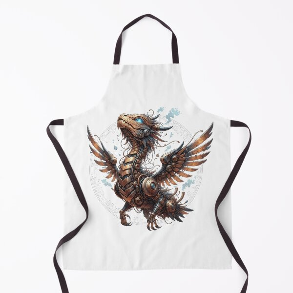 Item preview, Ancient Power Reborn: Mechanical Steampunk Dragon Art designed and sold by MartinxMarie.