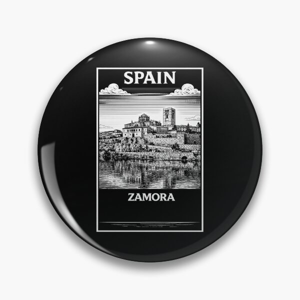 Item preview, Zamora Spain Linocut Style  designed and sold by Thistle-TShop.