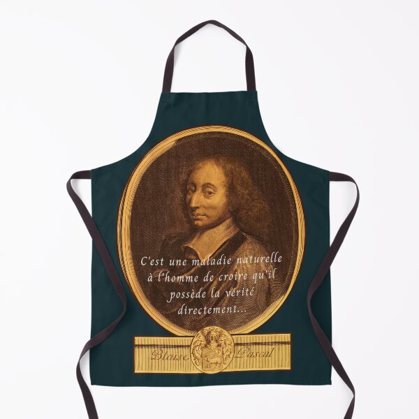 Item preview, Blaise Pascal quote: C'est une maladie naturelle à l'homme de croire qu'il possède la vérité directement… designed and sold by artbleed.