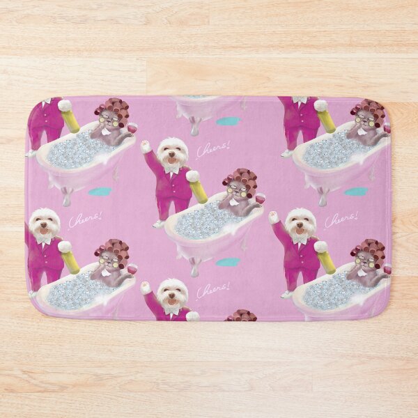 Item preview, Spa Party — Smiling Bichon & Miss Meow Cheers designed and sold by ZKOZKOHI.