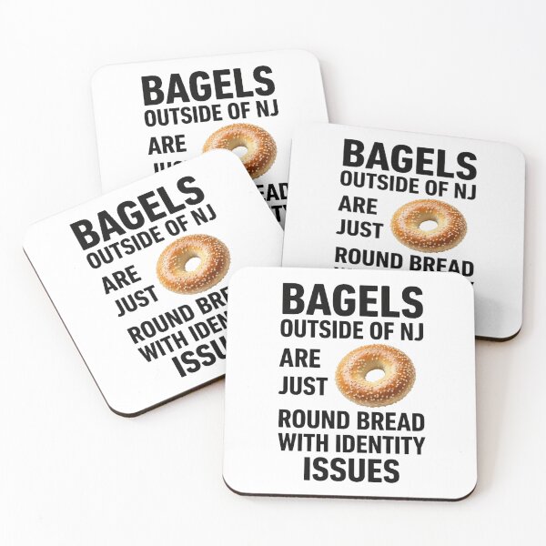 Item preview, Bagels Outside of NJ Are Just Round Bread – New Jersey Food Pride Design designed and sold by JerseyGirls.