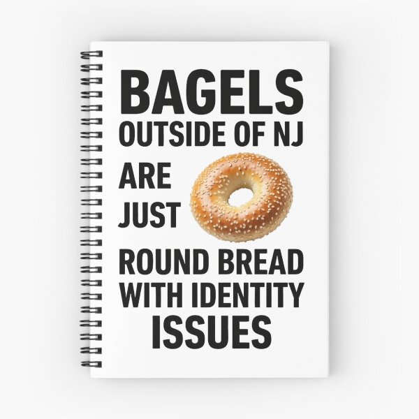 Item preview, Bagels Outside of NJ Are Just Round Bread – New Jersey Food Pride Design designed and sold by JerseyGirls.