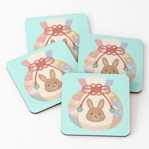 Item preview, Cute Year of the Rabbit Korean Zodiac Lucky Bag (Peace & Luck) designed and sold by Kz(k-zodiac).
