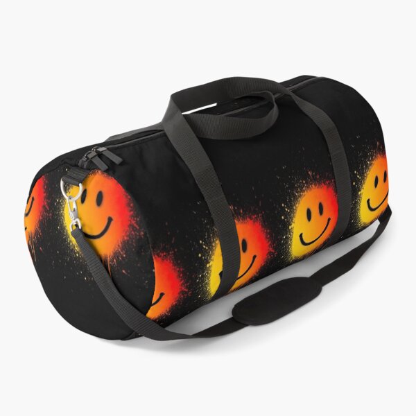 Item preview, Chaos Smile – Vibrant Graffiti Energy on Black designed and sold by PixelVibe782.