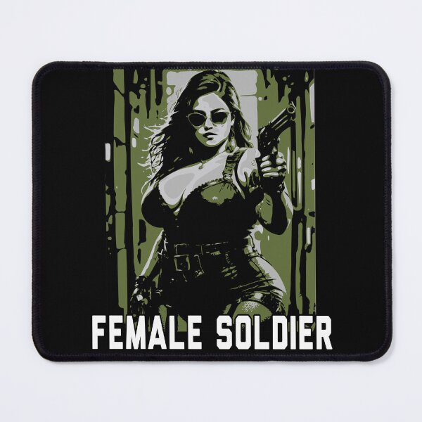 Item preview, Female soldier designed and sold by Aliceartproject.