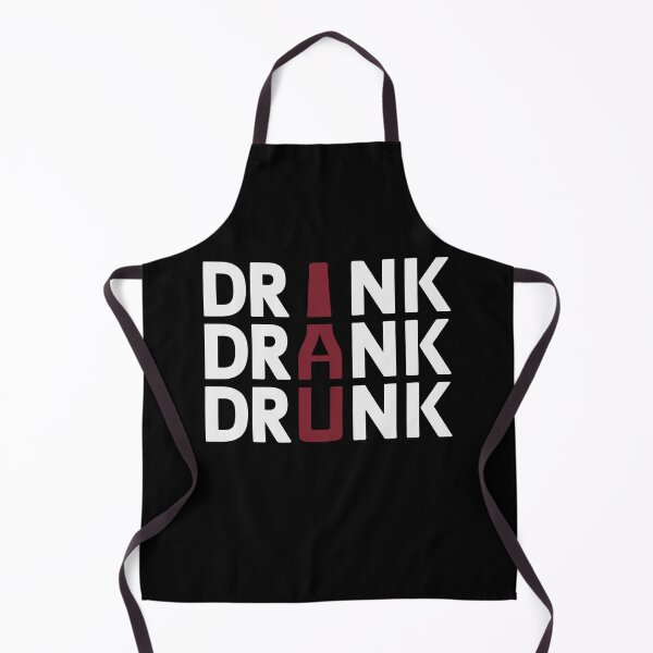 Item preview, Drink Drank Drunk Funny Drinking Humor Beer Wine Lovers designed and sold by Eh Plus Designs.