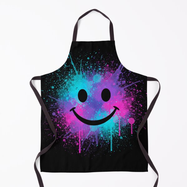 Item preview, Neon Joy – Playful Smiley in Explosive Color designed and sold by PixelVibe782.