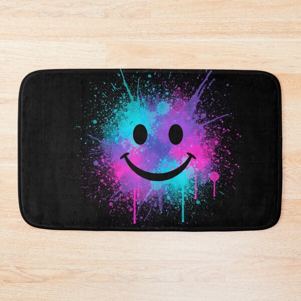 Item preview, Neon Joy – Playful Smiley in Explosive Color designed and sold by PixelVibe782.