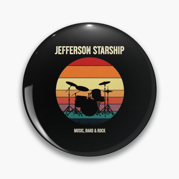 Item preview, Jefferson Starship Drum Kit Retro Sunset  designed and sold by Marsattacks561.