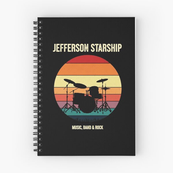 Item preview, Jefferson Starship Drum Kit Retro Sunset  designed and sold by Marsattacks561.