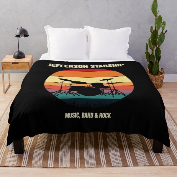 Item preview, Jefferson Starship Drum Kit Retro Sunset  designed and sold by Marsattacks561.