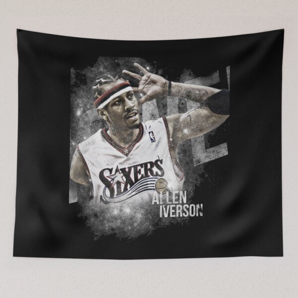 Item preview, Allen Iverson // Vintage Retro designed and sold by BishnuSem.