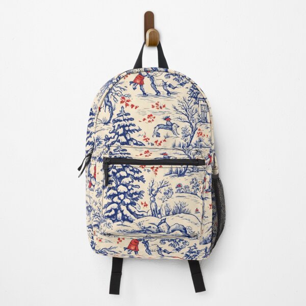 Item preview, Snowy Winter Toile designed and sold by Kaleidoscope Print.