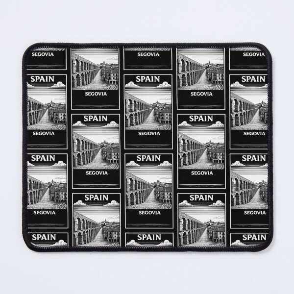 Item preview, Segovia Spain Linocut Style  designed and sold by Thistle-TShop.