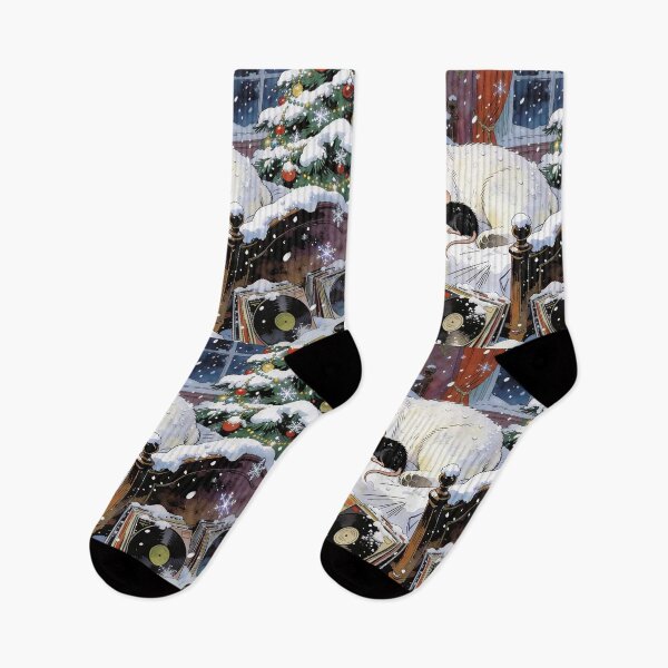 Item preview, Rat and Bear Sleeping Since Christmas designed and sold by M-Y-A-R-T-.
