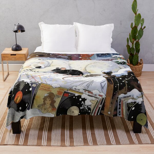 Item preview, Rat and Bear Sleeping Since Christmas designed and sold by M-Y-A-R-T-.