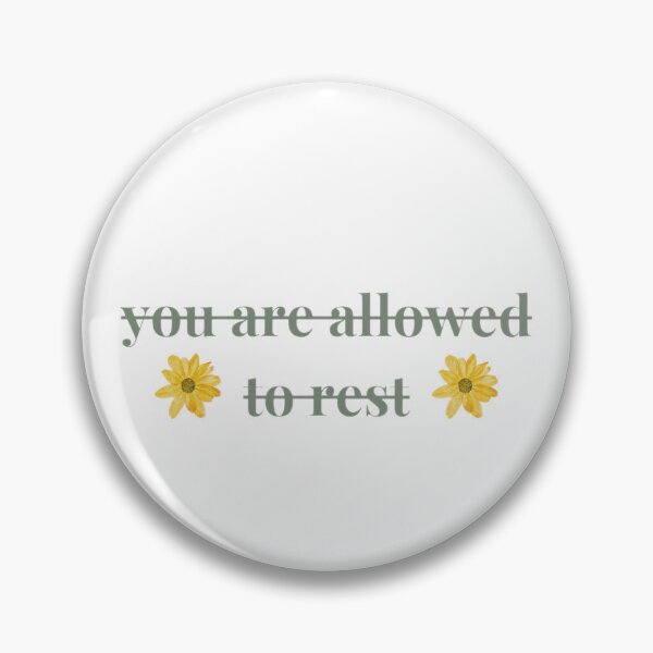 Item preview, you are allowed to rest – minimalist calm quote designed and sold by ZEYCAT.