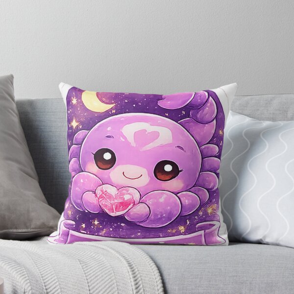 Item preview, Cute Kawaii Scorpio Zodiac Sticker | Mysterious & Powerful Astrology Art designed and sold by AmRishi.