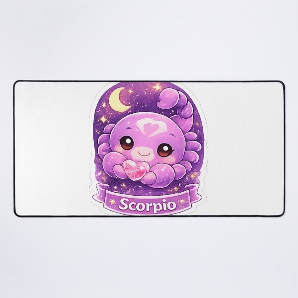Item preview, Cute Kawaii Scorpio Zodiac Sticker | Mysterious & Powerful Astrology Art designed and sold by AmRishi.
