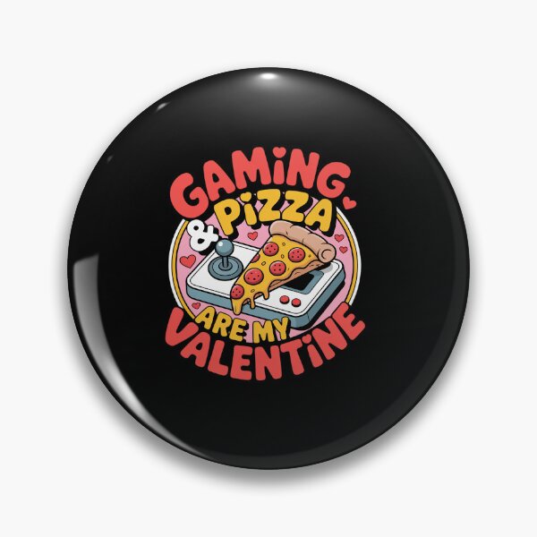 Item preview, Gaming & Pizza Are My Valentine Funny Anti Valentine's Day designed and sold by RonnasJackson.