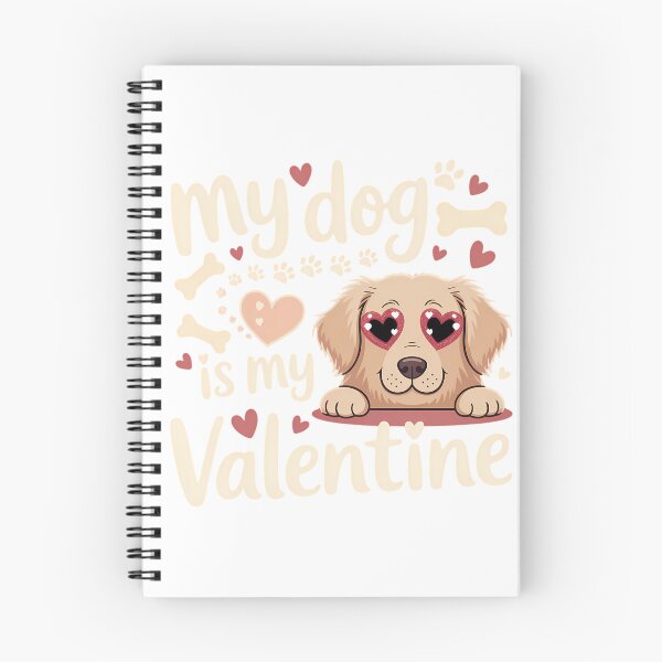 Item preview, My Dog Is My Valentine Funny Pet Single Anti Valentine Typography Humor Shirt designed and sold by GiftsForge.