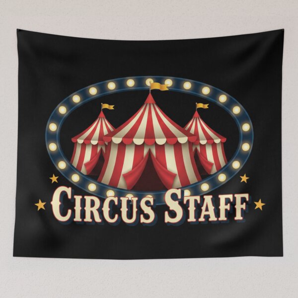 Item preview, Circus Staff Shirt – Circus Party & Event Crew Design designed and sold by Alexis Art Collection.