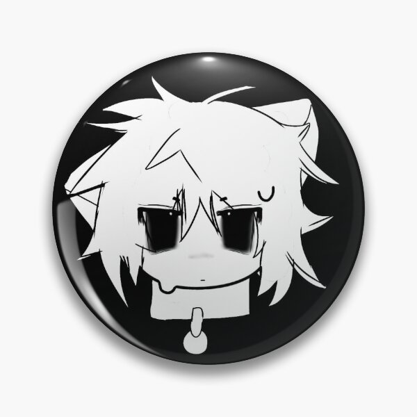 Item preview, chibi moe cat boy black background designed and sold by 444_Aaron_444.