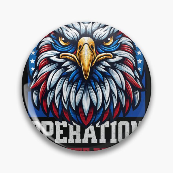 Item preview, Bold Eagle Emblem Patriotic Power Strength Freedom Illustration designed and sold by Taniyah Gomes.