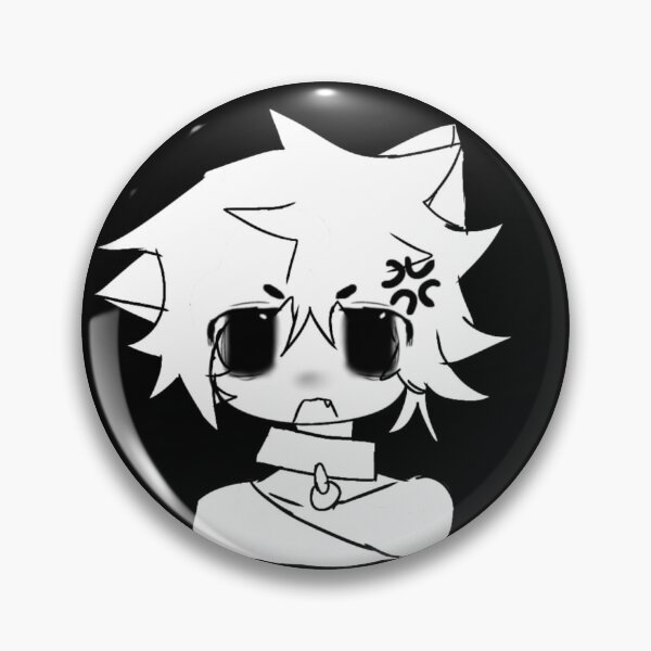 Item preview, chibi moe cat boy angry black background designed and sold by 444_Aaron_444.