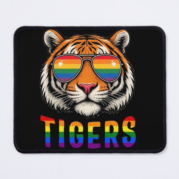 Item preview, Pride Rainbow Tiger Sunglasses T-Shirt designed and sold by LarryMBrown.