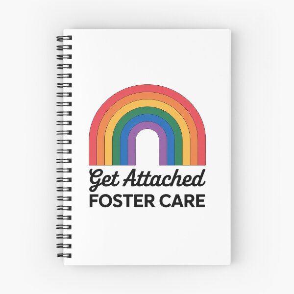 Item preview, Get Attached Foster Care Rainbow Fostering Mom Dad Awareness designed and sold by RonnasJackson.