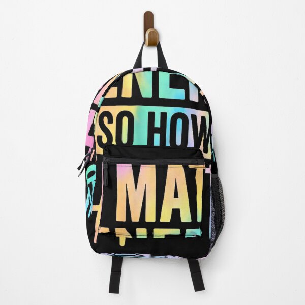 Item preview, I Match Energy Quote Colorful Typography With Skeleton Hand Design designed and sold by Taniyah Gomes.