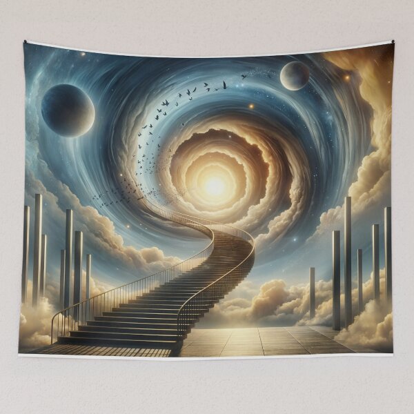Item preview, Aethers Eternal Passage designed and sold by Undersea Ai Art.