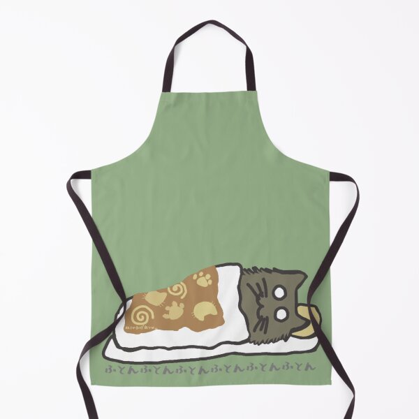 Item preview, Futon Tonton Cat – Warm Japanese Bedding Illustration | Neko no Hige Collection designed and sold by nanaronnicoron.
