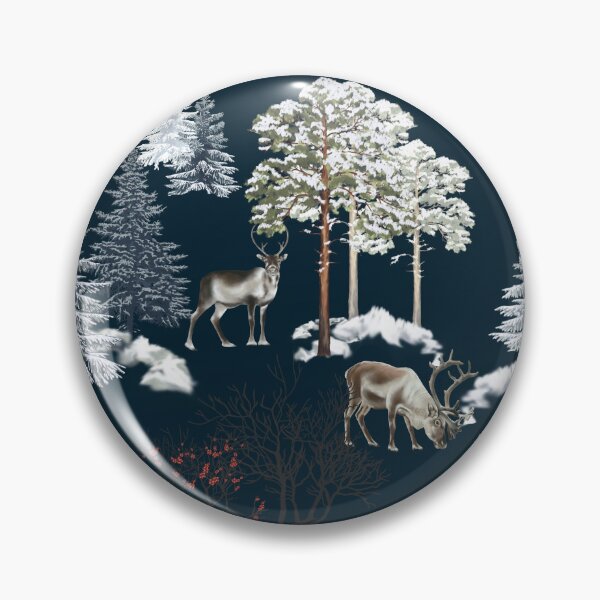 Item preview, Deer landscape designed and sold by Art_By_Wing.