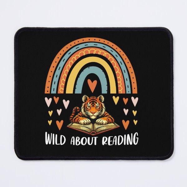 Item preview, Wild About Reading Tiger T-Shirt designed and sold by LarryMBrown.