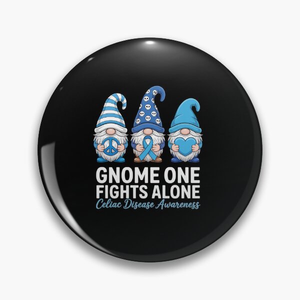 Item preview, Guillain Barre Syndrome Awareness Month Blue Ribbon Gnomies designed and sold by RonnasJackson.