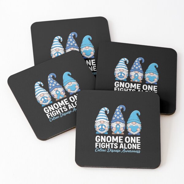 Item preview, Guillain Barre Syndrome Awareness Month Blue Ribbon Gnomies designed and sold by RonnasJackson.