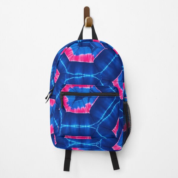 Item preview, Indigo Shibori Hexagon Tie-Dye designed and sold by Kaleidoscope Print.