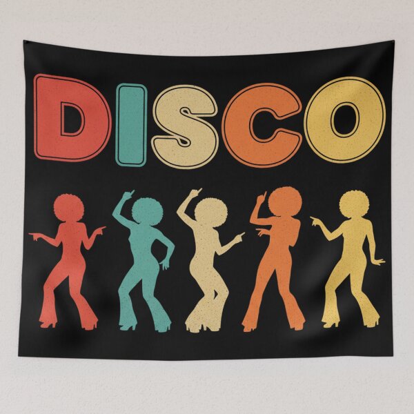 Item preview, Retro 70s Disco Dance – Vintage Funky Dancing Design designed and sold by Alexis Art Collection.