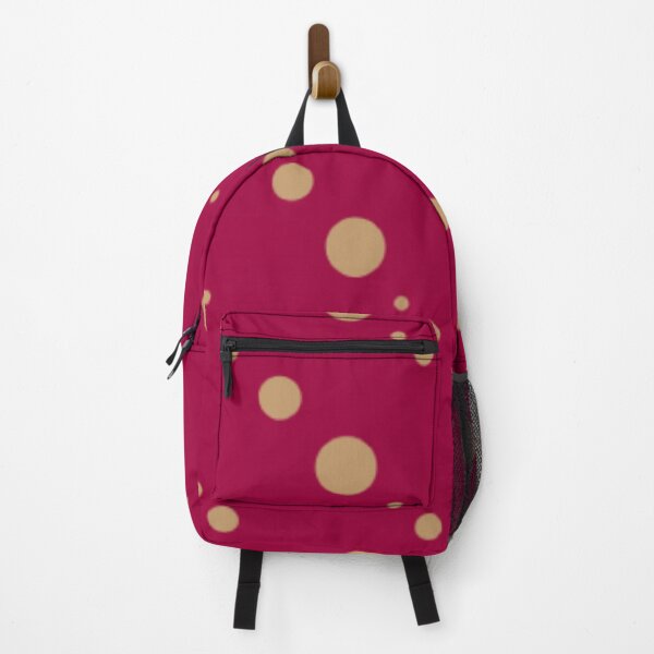 Item preview, Red descending diagonal gold polka dots  designed and sold by Aasuti-designs.