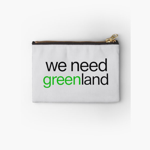 Item preview, We Need Greenland Funny Geopolitical Meme Strategic Statement Art designed and sold by SplashTastic.