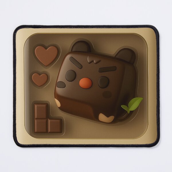 Item preview, Chocolate Iron T – Bittersweet Valentine Snack Toy designed and sold by ZKOZKOHI.