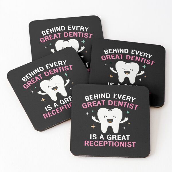 Item preview, Behind Every Great Dentist Is A Great Receptionist designed and sold by NQArtist.