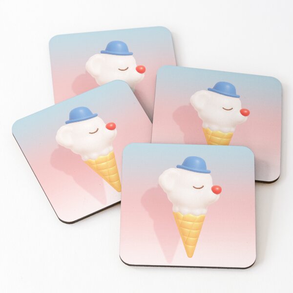 Item preview, Smiley Cone – Cute Dog Ice Cream Character designed and sold by ZKOZKOHI.